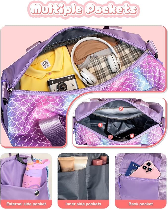 Travel Stuff for Kids-Girl Gym Bag - Image 5
