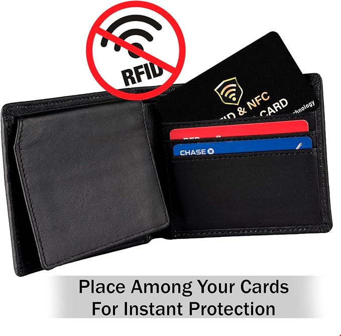 SaiTech IT 20 Pack RFID Blocking Card, One Card Protects Entire Wallet Purse - Image 8