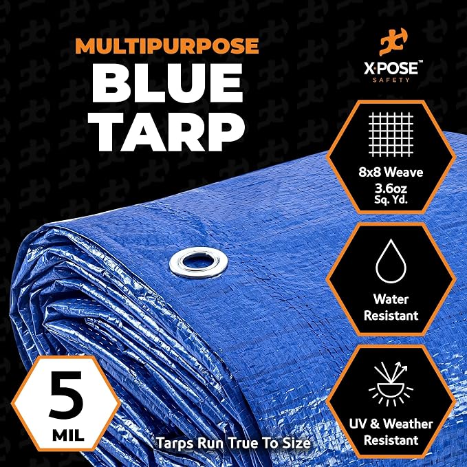 Better Blue Poly Tarp - Image 2