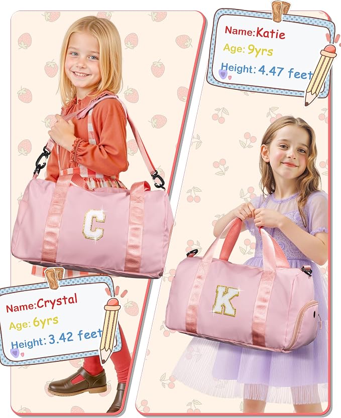 Gifts for 4 5 6 7 8 9 10 Year Old Girls-Girl Gym Bag - Image 6