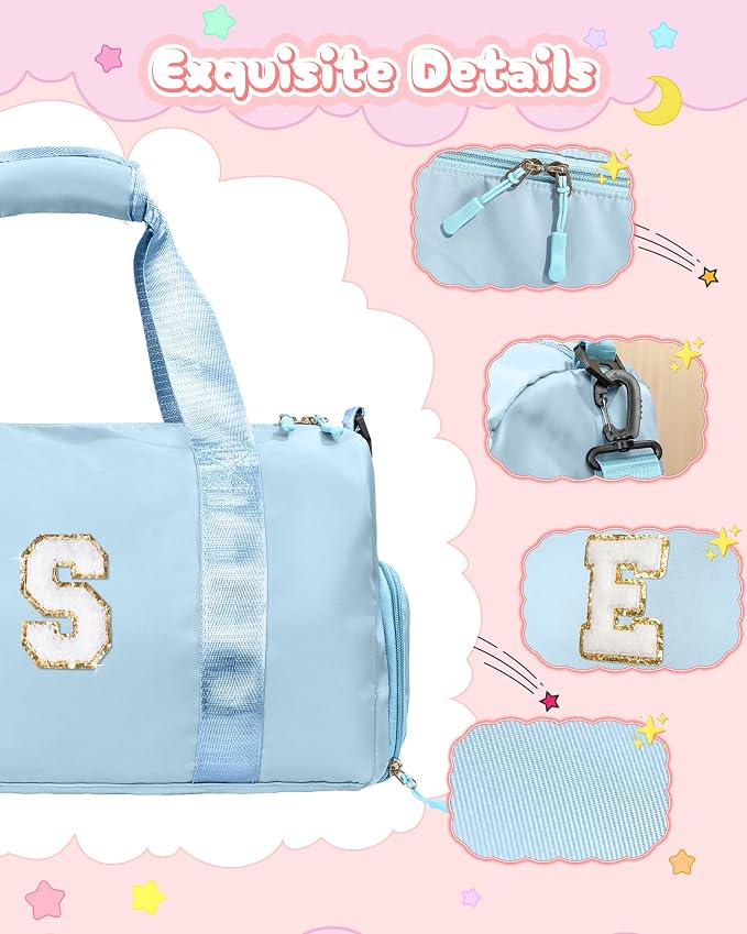 Gifts for 3 4 5 6 7 8 9 10 Year Old Girls-Girl Gym Bag - Image 4