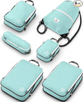 Large Compression Packing Cubes 6 Piece Set by TRIPPEDTravelGear
