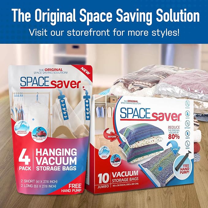 6 Pack Large Vacuum Storage Bags - Image 9