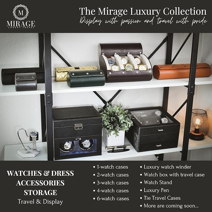 6 Watch Case Bbox for Travel Watch Roll for Men Watch display organizer - Image 7