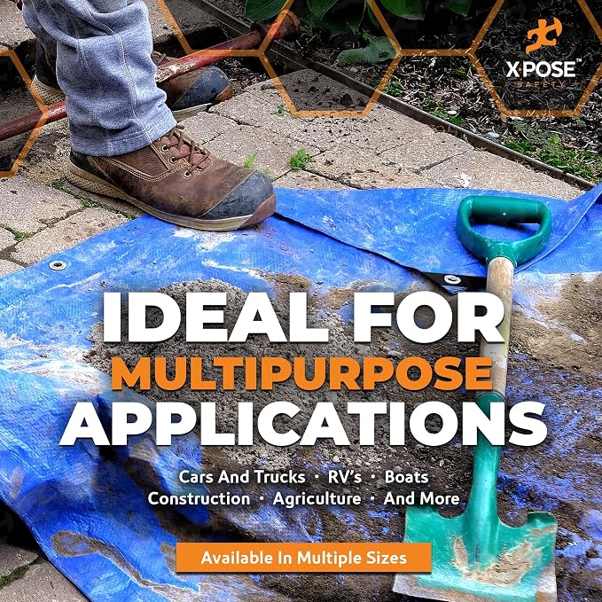 Better Blue Poly Tarp 9' x 12' - Image 6